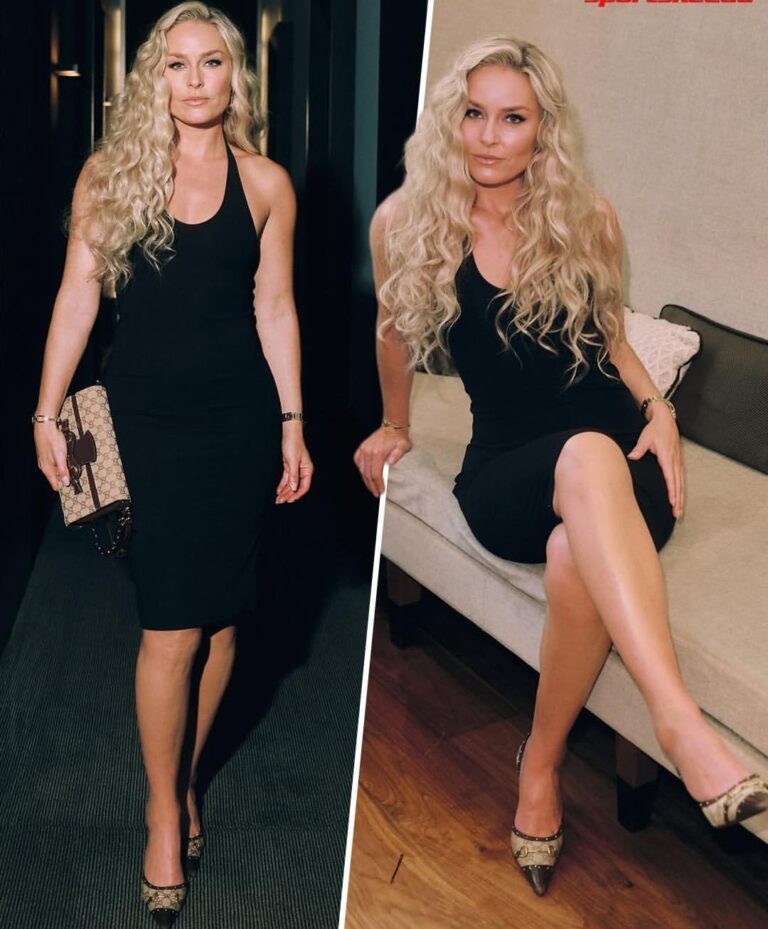 Lindsey Vonn Just Ended the Little Black Dress Conversation
