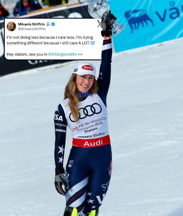 “I’m Not Doing Less Because I Care Less”: Mikaela Shiffrin Rewrites the Rules of Her Own Career
