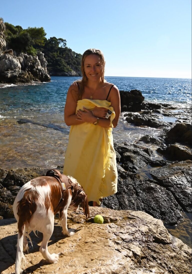 Lindsey Vonn Caught in a Summer Lie With Her Dog Chance — “Ok I Lied”