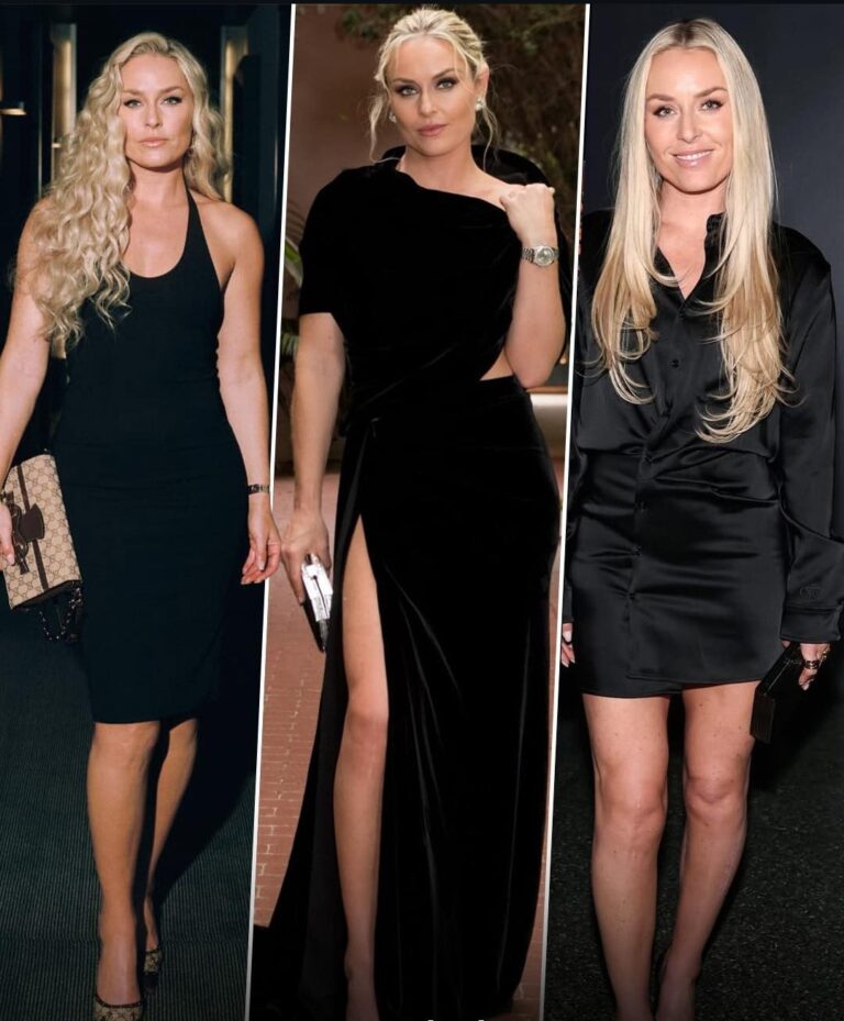 Lindsey Vonn Proves You Can Never Go Wrong With a Classic Black Outfit — and the Photos Are Pure Proof